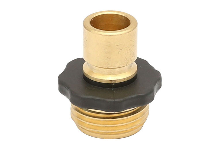 Messinki Male Garden Hose Quick Connect Fitting with Rubber