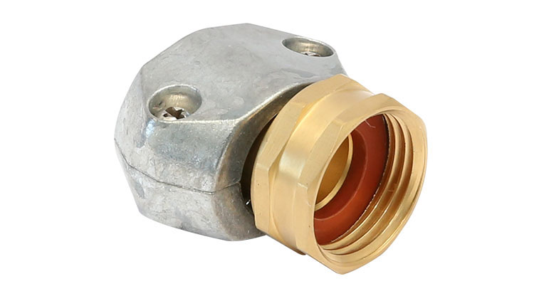 3/4 in. Messinki/Zinc Threaded Female Clamp Coupling